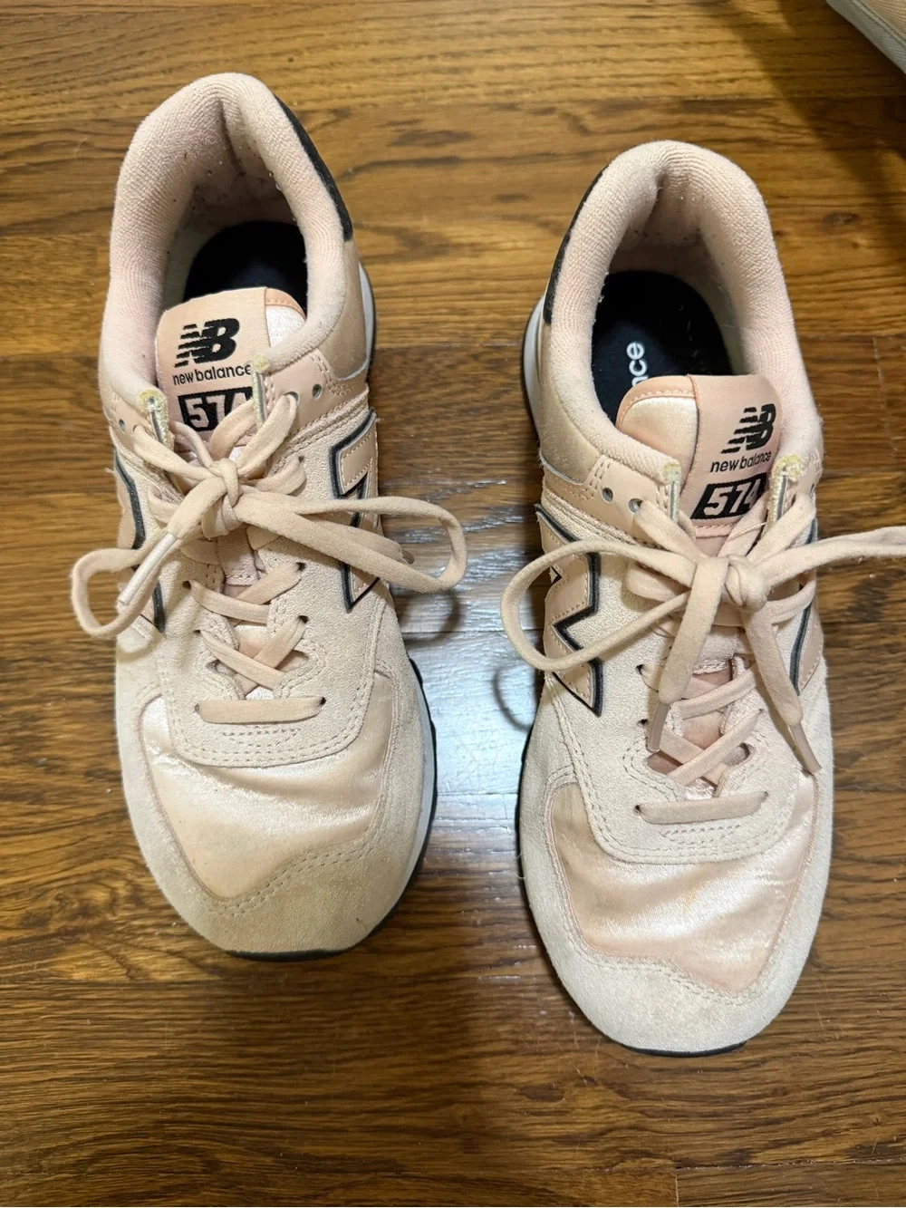 New Balance Women's Light Pink 574 Sneakers